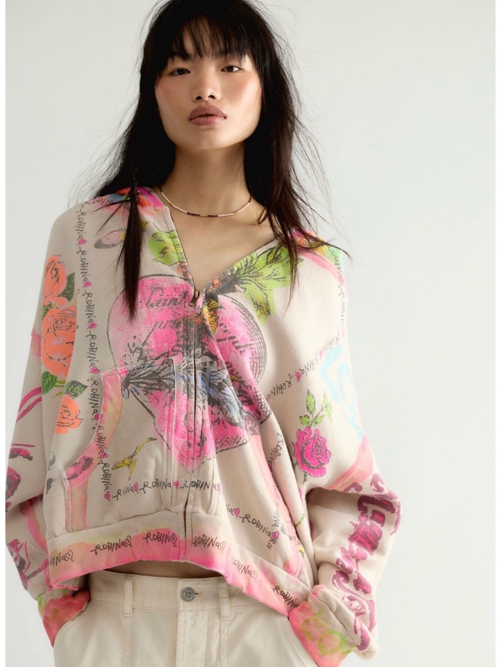 NWT Magnolia PearlAwaken Sleeping Heart Isola Hoodie